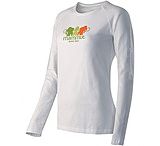 Image of Mammut Sufina Longsleeve - Women's-White/Kiwi-Small