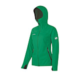 Image of Mammut Ultimate Jacket - Women's-Eucalyptus/White-Small
