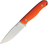 Image of Manly Drugar Fixed Blade Orange Fixed Blade Knife