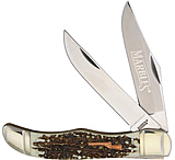 Image of Marbles Folding Hunter Imitation Stag Folding Knife