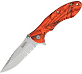 Image of Marbles Linerlock Orange Camo Blade