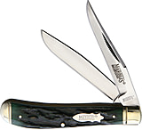 Image of Marbles Trapper Green Stag Bone Folding Knife