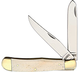 Image of Marbles Trapper White Smooth Bone Folding Knife