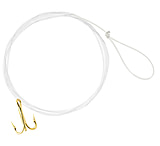 Image of Matzuo 18in Fluorocarbon Treble Snell Hook