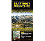 Image of Media Beartooth Mountains Trail Map