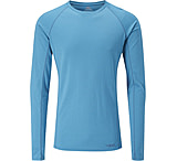 Image of Merino+ 160 Long Sleeve Crew - Men's-Stripe Amazon-Large