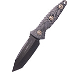 Image of Microtech Socom Alpha Mini T/E Black DLC Carbon Fiber Signature Series 3.75in Fixed Knife