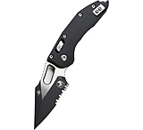 Image of Microtech Stitch S/E Ram - Lok Black Painted Blade Fluted G-10 STD 3.71in Folsing Knife