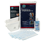 Image of Military Surplus DoD 6-mask kit (2 N95 Respirators + 4 Surgical Masks + 4oz Purell Sanitizer) for Pandemic Flu Preparedness &amp; Protection