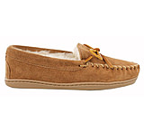Image of Minnetonka Sheepskin Hardsole Moc Slippers - Women's