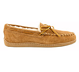 Image of Minnetonka Sheepskin Hardsole Moccasin Slippers - Mens