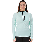 Image of Minus33 Microweight - Women's Wool 1/4 Zip Sun Hoodie Woolverino 339ED526