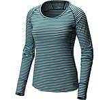 Image of Mountain Hardwear Butterlicious Stripe Long Sleeve Crew Technical Shirts - Women's