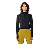 Image of Mountain Hardwear Crater Lake Half Zip Crop Hoody - Women's