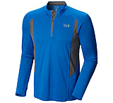 Image of Mountain Hardwear Double Wicked Long Sleeve Zip T - Men's
