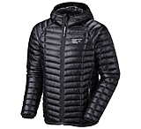 Image of Mountain Hardwear Ghost Whisperer Hooded Down Jacket Clearance - Men's-Black-Small