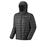 Image of Mountain Hardwear Nitrous Hooded Down Jacket - Men's - Black-Large