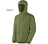 Image of Mountain Hardwear Nitrous Hooded Down Jacket - Men's - Blue Chip-Large