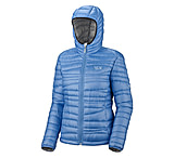 Image of Mountain Hardwear Nitrous Hooded Jacket - Women's - Fresh Blue-Small