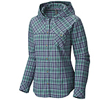 Image of Mountain Hardwear Tohoma Hooded Flannel Long Sleeve Shirt - Womens