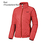 Image of Mountain Hardwear Zonal Jacket Womens - Red/Thunderbird Red-Large