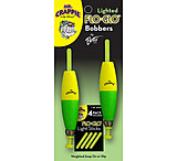 Image of Mr. Crappie Flo Glo Lighted Bobbers - Cigar, 2 Pack