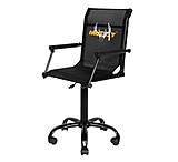 Muddy Rolling Swivel Chair, Black, MUD-RSC