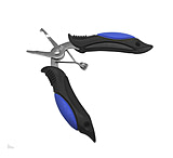 Image of Mustad Split Ring Plier Display