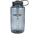 Image of Nalgene 32 oz BPA Free Wide Mouth - Gray w/Black Lid shed3800