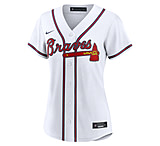 Image of Nike Austin Riley Atlanta Braves Nike Women's MLB Replica Jersey in White RPW60ILYAW9-TG2 0B6BFEFE