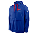 Image of Nike Buffalo Bills Sideline Anorak Nike Men's NFL 1/2-Zip Hooded Jacket in Blue 03AT059K81-EKU C2099BE6