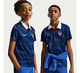 Image of Nike France National Team 2026 Stadium Home Big Kids' Nike Dri-FIT Soccer Jersey in Blue IB5129-480 2E531D6F