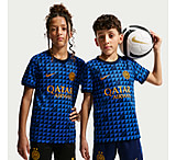 Image of Nike Inter Milan Home Big Kids' Nike Dri-FIT Soccer Pre-Match Top in Blue II1770-409 D24B3138
