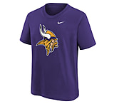 Image of Nike Minnesota Vikings Logo Big Kids' Nike NFL T-Shirt in Purple Z1B7NFQXVIK-NBX 34247C34