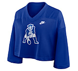 Image of Nike New England Patriots Rewind Fashion Nike Women's Dri-FIT NFL Cropped Jersey in Blue 03O34DA8KV-7ZM 8DB46F2E