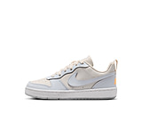 Image of Nike Court Borough Recraft SE Big Kids' Shoes in Grey IH4519-001 4AEC0A15