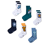 Image of Nike Kids' Dri-FIT Have a Nike Day Graphic Crew Socks 6 Pairs in 0D902B4A