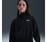 Image of Nike Sportswear Big Kids' Girls' Long-Sleeve Fleece Top in 489802D5