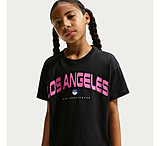 Image of Nike Sportswear Big Kids' Girls' T-Shirt in Black IO2023-010 1C34DD75