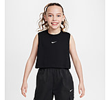 Image of Nike Sportswear Big Kids' Girls' Tank Top in Black HQ1457-010 2374FE5D