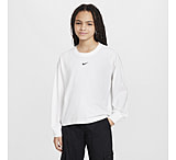 Image of Nike Sportswear Essential Big Kids' Girls' Long-Sleeve T-Shirt in 28FBC9D5