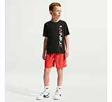 Image of Nike Sportswear Little Kids' Victory Lap 2-Piece Mesh Shorts Set in Red 86N719-R35 D6E471FF