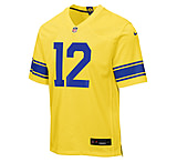 Image of Nike Puka Nacua Los Angeles Rams Big Kids' Nike NFL Game Jersey in Yellow Z1B7Z1P9RAM12-001 E66AD462