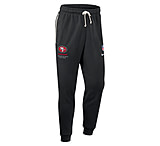Image of Nike San Francisco 49ers Sideline Standard Issue Nike Men's Dri-FIT NFL Taper Pants in Black 03B000A9B-HBY 4A12B1A6