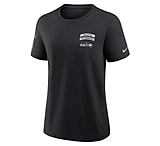 Image of Nike Seattle Seahawks Salute to Service Nike Women's NFL T-Shirt in Black 01K900AA2U-8HF F25658F8