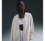 Image of Nike Women's Nike Sportswear Oversized Jersey Full-Zip Hoodie in B 2644F55A