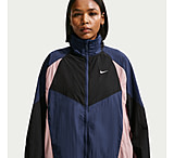 Image of Nike Women's Nike Sportswear Oversized Track Jacket in Blue HV4029-410 E9E5A60A