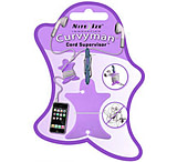 Image of Nite Ize Cord Organizer Curvyman Black/Orange/Purple