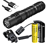 Image of Nitecore MH12S Luminus SST-40-W LED USB-C Rechargeable Flashlight Mounting Kit
