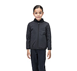 Image of Nobis Little Ursa Mid Layer Zip Front Jackets - Kids, Black, Medium, LIL URSA-Black-M